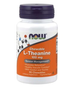 NOW Foods - L-teanin med inositol och taurin