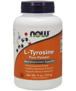NOW Foods - L-tyrosinpulver + 113g