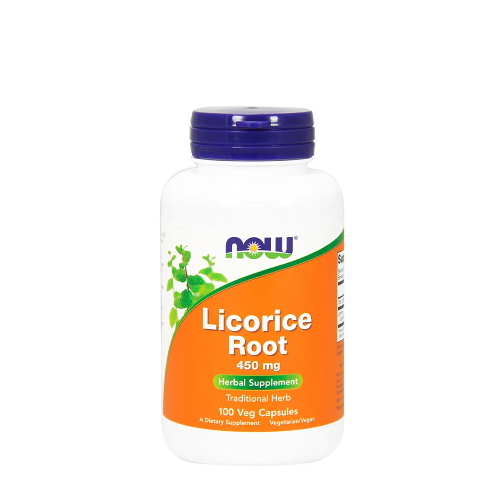 NOW Foods - Lakritsrot + 450 mg