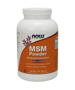 NOW Foods - MSM Metylsulfonylmetan Pulver + 454 g
