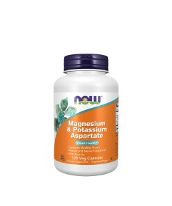 NOW Foods - Magnesium- och kaliumaspartat med taurin + 120 kapslar