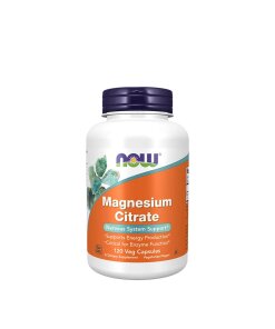 NOW Foods - Magnesiumcitrat 400 mg + 120 Vcaps