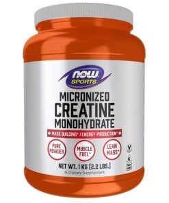 NOW Foods - Mikroniserad kreatinmonohydrat + 1000 g
