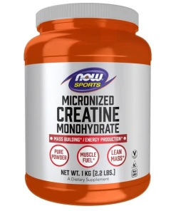 NOW Foods - Mikroniserad kreatinmonohydrat + 1000 g