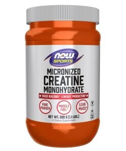 NOW Foods - Mikroniserat kreatinmonohydrat + 500 g