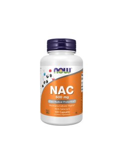 NOW Foods - NAC med selen + 600 mg / 100 kapslar