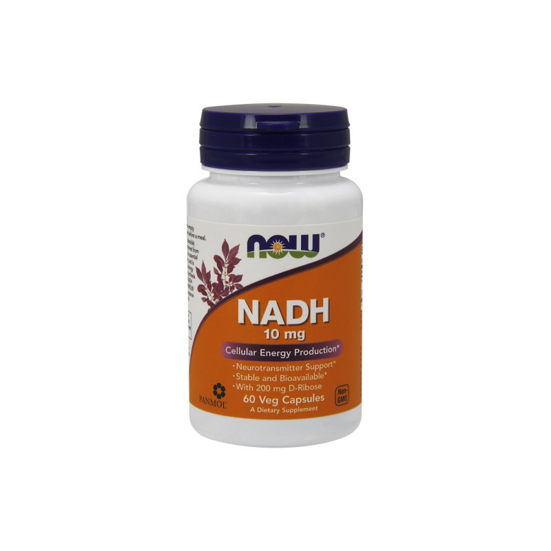 NOW Foods - NADH 10 mg + 60 kapslar