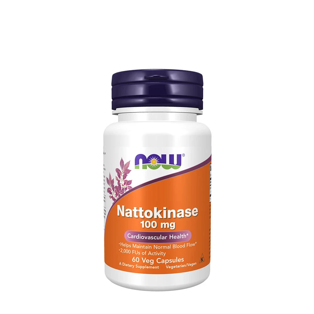 NOW Foods - Nattokinase 100 mg + 60 kapslar