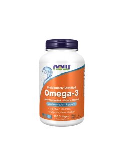 NOW Foods - Omega-3 enterisk belagade mjukgelkapslar + 180 kapslar