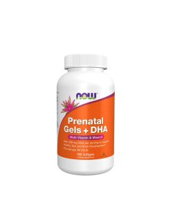 NOW Foods - Pränatal gelkapslar + DHA + 180 gelkapslar