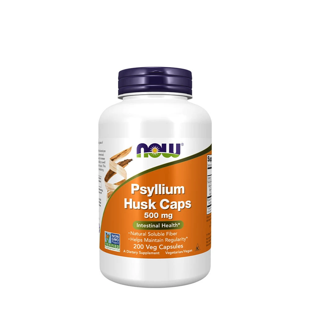 NOW Foods - Psylliumfröskal + 500 mg