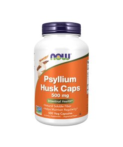 NOW Foods - Psylliumfröskal + 500 mg