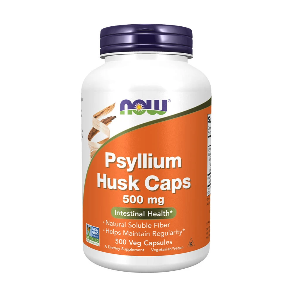NOW Foods - Psylliumfröskal + 500 mg