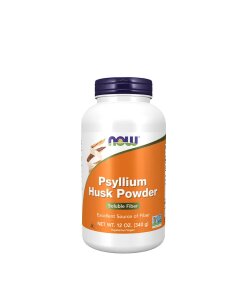 NOW Foods - Psylliumfröskalpulver + 340 g