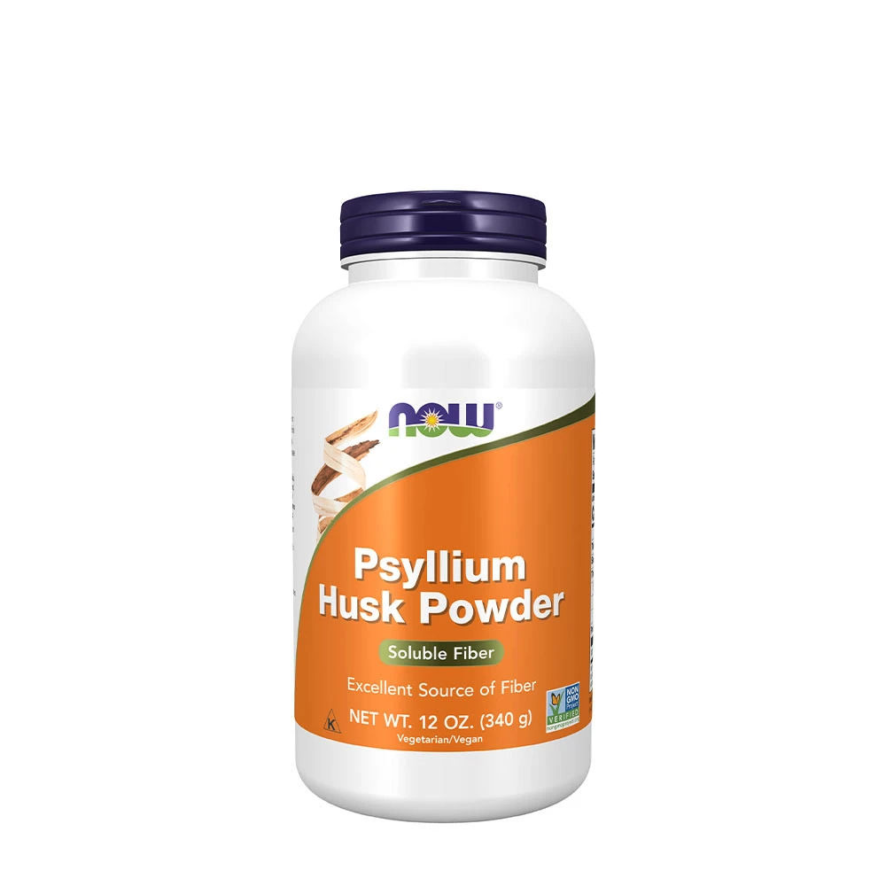NOW Foods - Psylliumfröskalpulver + 340 g