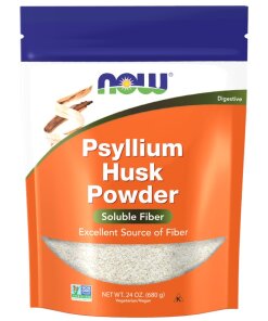 NOW Foods - Psylliumfröskalpulver + 680 g