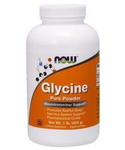 NOW Foods - Ren glycinpulver + 454g