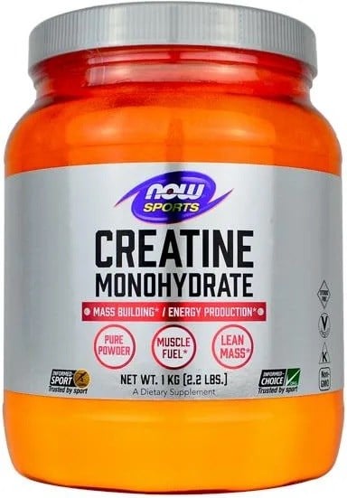 NOW Foods - Ren kreatinmonohydratpulver + 1000 g