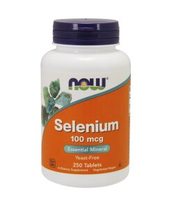 NOW Foods - Selen 100 µg + 250 tabletter