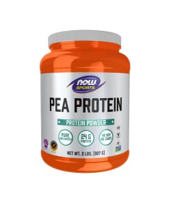 NOW Foods - Smakneutralt ärtproteinpulver + 907 g