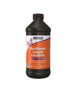 NOW Foods - Solroslecitin flytande + 473 ml