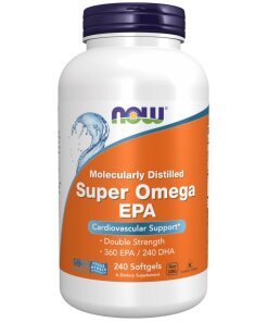 NOW Foods - Super Omega EPA molekylärt destillerade mjuka gelkapslar + 240 st