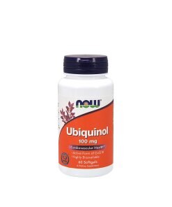 NOW Foods - Ubiquinol 100 mg + 60 mjuka kapslar