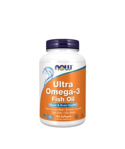 NOW Foods - Ultra Omega-3 + 180 mjuka kapslar
