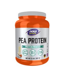NOW Foods - Vaniljtoffee ärtprotein + 907 g