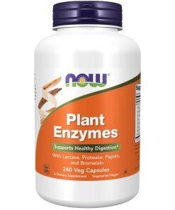 NOW Foods - Växtbaserade enzymer + 240 kapslar