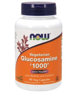 NOW Foods - Vegetariskt glukosamin 1000 mg + 90 kapslar