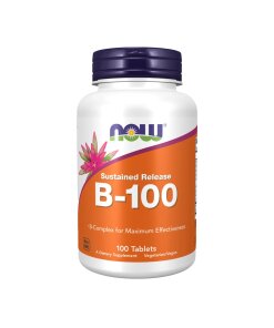 NOW Foods - Vitamin B-100 långverkande tabletter + 100 st