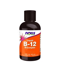 NOW Foods - Vitamin B-12 flytande komplex + 59 ml