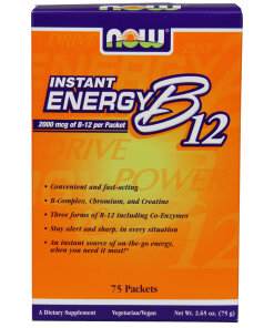 NOW Foods - Vitamin B12 Snabb Energi + 75 påsar