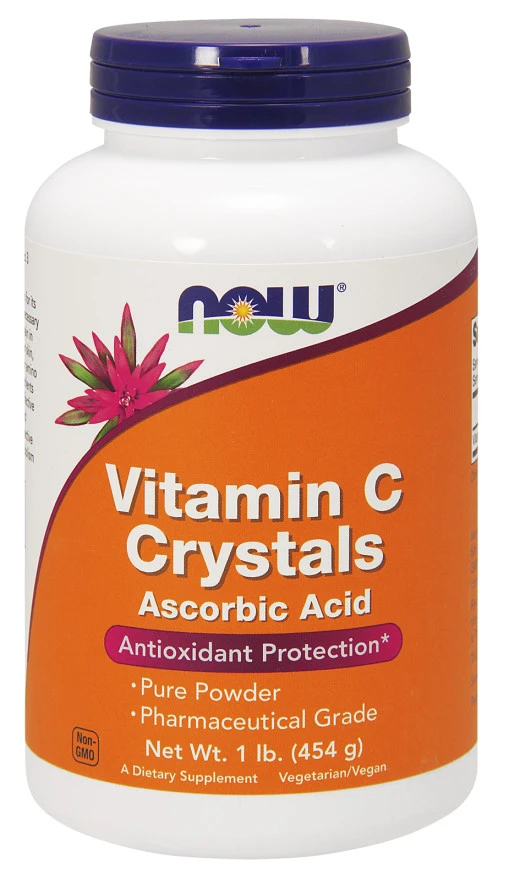 NOW Foods - Vitamin C-kristaller + 454 g