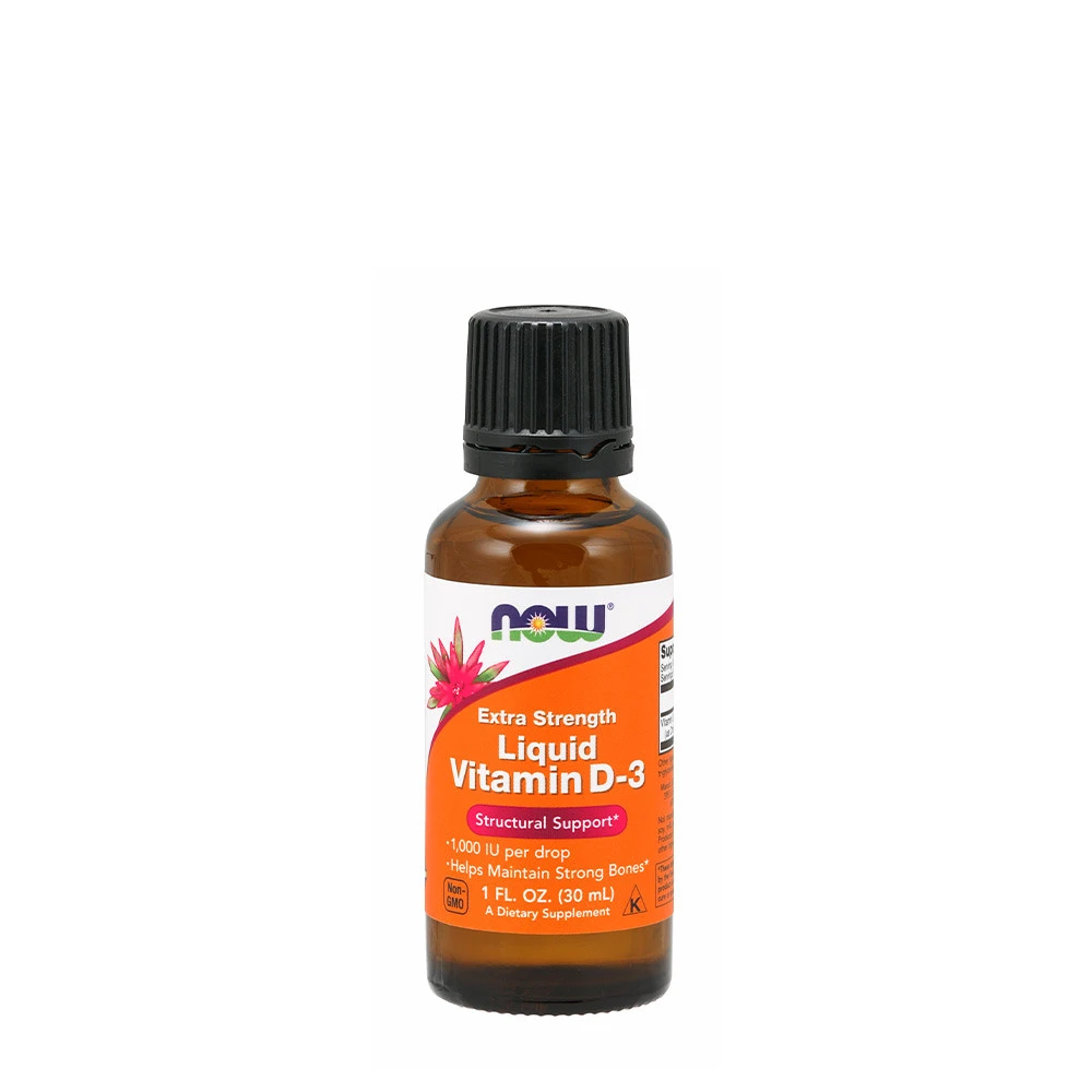NOW Foods - Vitamin D-3 flytande