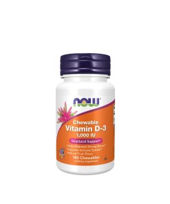NOW Foods - Vitamin D3 1000 IE tuggtabletter + 180 st