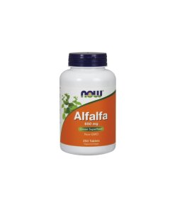 NOW Foods - alfalfa 650 mg + 250 tabletter