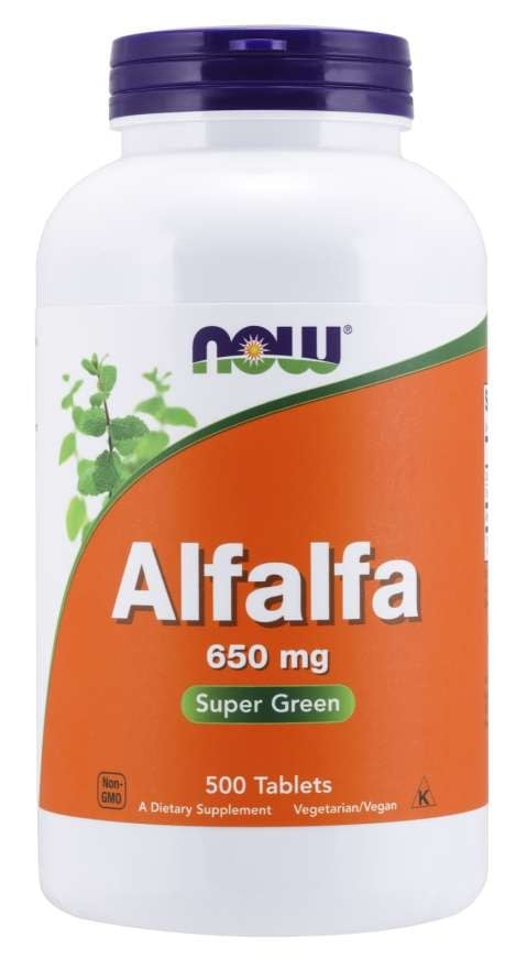 NOW Foods - alfalfa + 650 mg