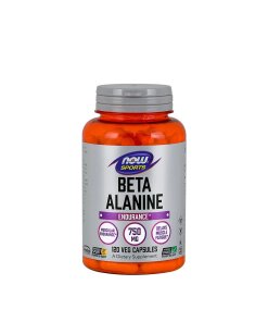 NOW Foods - beta-alanin 750 mg + 120 kapslar