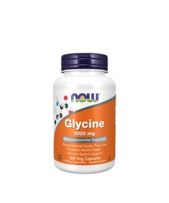 NOW Foods - glycin 1000 mg + 100 kapslar
