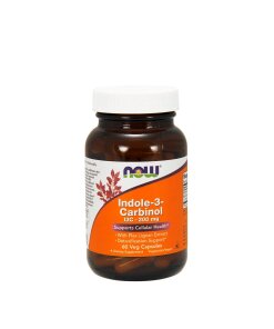 NOW - Indol-3-karbinol 200 mg + 60 vegetariska kapslar