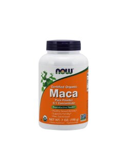 NOW - Maca 6:1 koncentrat ren pulver + 198 g