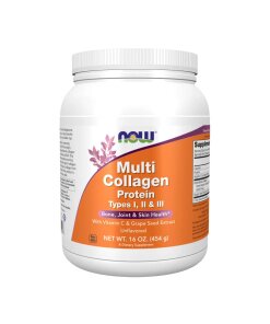 NOW - Multikollagenproteinpulver + 454 g