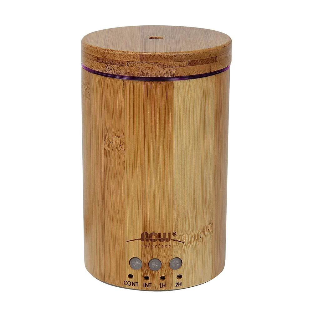 NOW - Ultraljuds-aromadiffusor i äkta bambu för eteriska oljor
