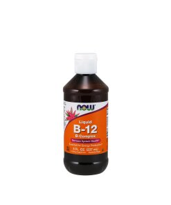 NOW - Vitamin B12-komplex vätska + 236 ml