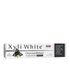 NOW - XyliWhite Aktiverat Kol Fräsch Tandkräm Gel + 181 g