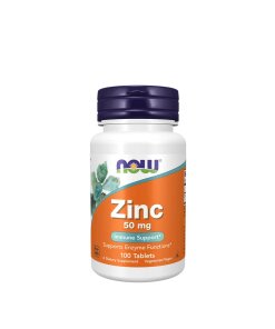 NOW - Zink 50 mg + 100 tabletter