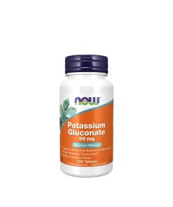 NOW - kaliumglukonat 99 mg + 100 tabletter