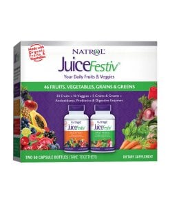 Natrol - JuiceFestiv Dagliga Frukter och Grönsaker + 120 kapslar